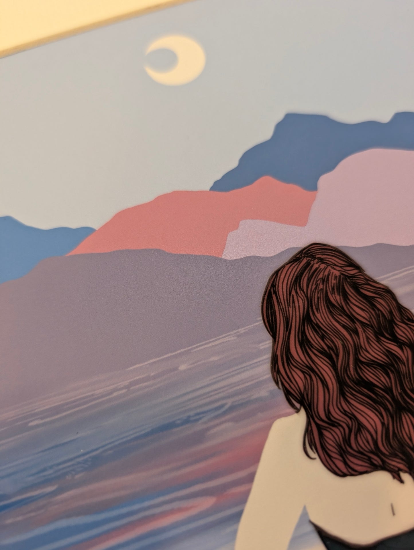 Mounted “Wildswimming x Spirit of the Sea” Print