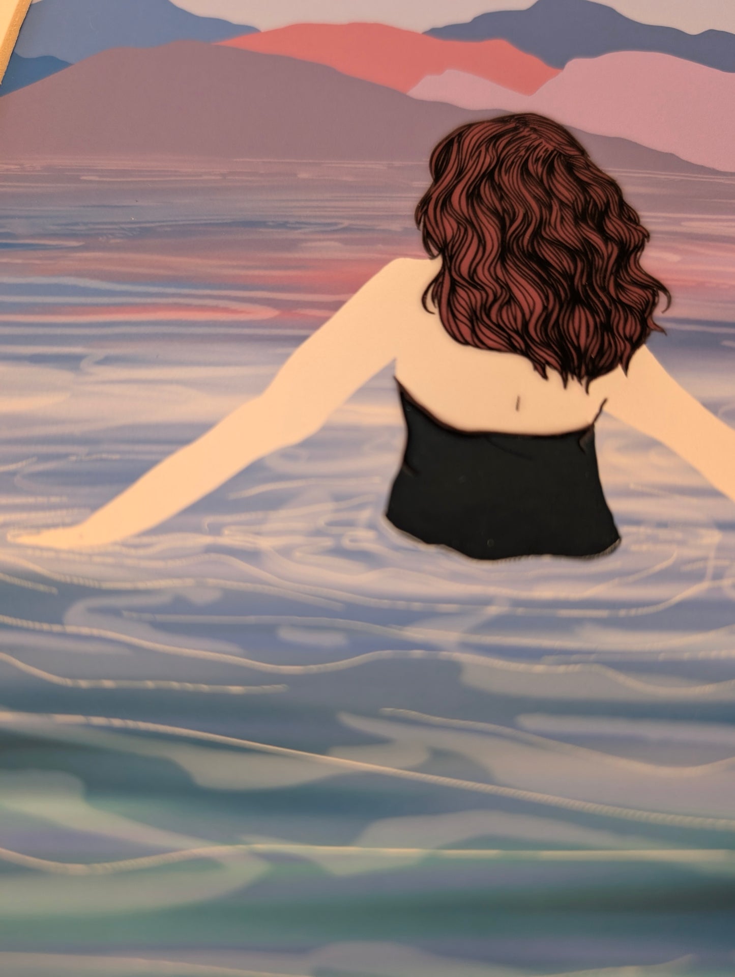 Mounted “Wildswimming x Spirit of the Sea” Print