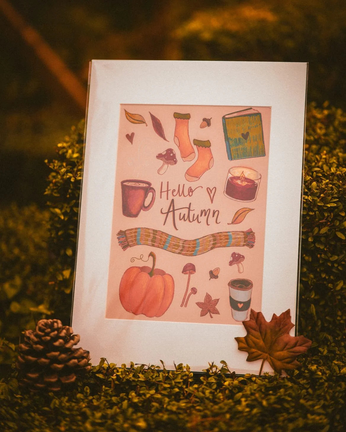 Hello Autumn Print