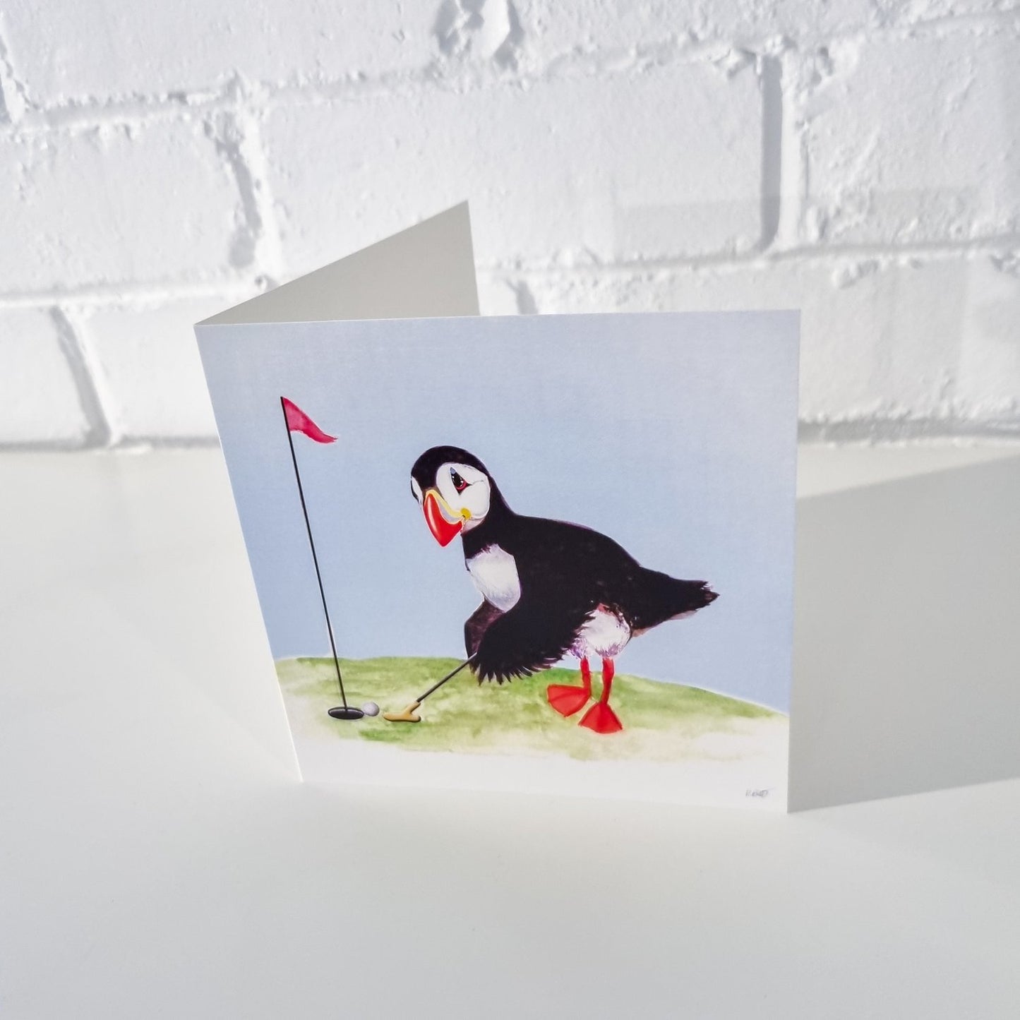 Puttin’ Puffin Card