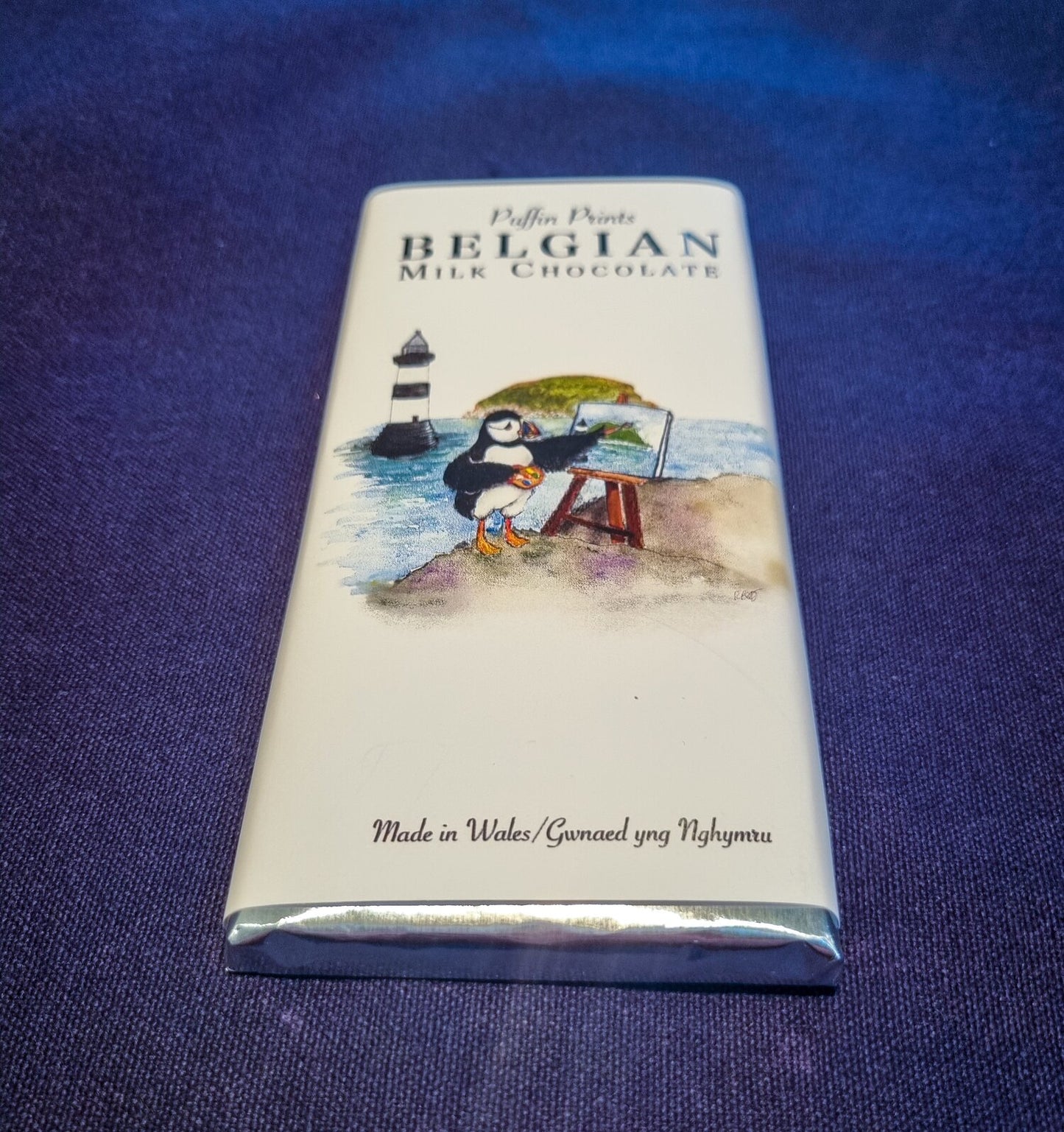 Puffin Prints Belgian Milk Chocolate (Paintin’ Puffin)